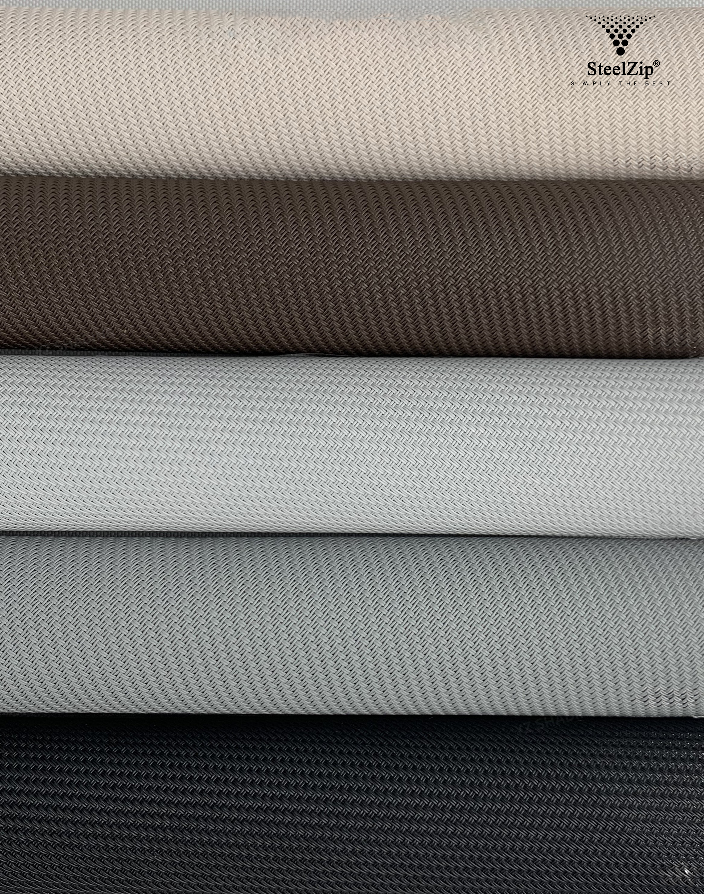 Full blockout outdoor blind fabric